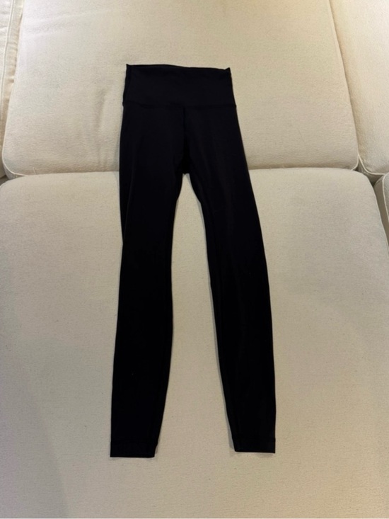 lululemon athletica Pants - Lululemon Wunder Train HR Tight 25” Black Leggings Size 4